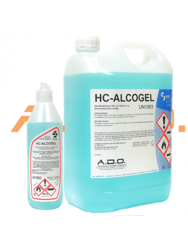 Gel disinfettante mani - 70/ 75% d'alcool