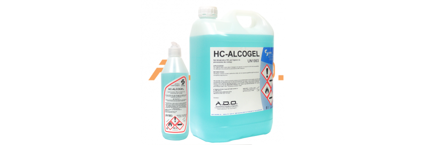 Händedesinfektionsgel - 70/75% Alkohol