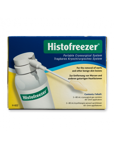 Histofreezer® - 2 Flaschen 80 ml + 60 Applikatoren 2mm