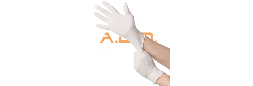 Guantes de látex