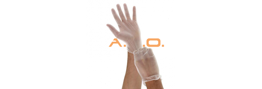 Gants en vinyle