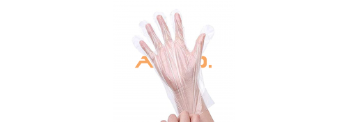 Gants en polyéthylène