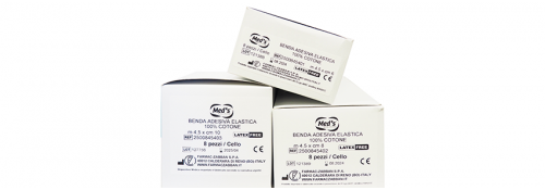 Adhesive elastic bandages