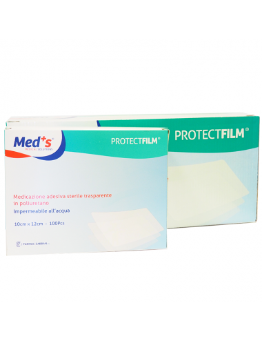 Waterproof adhesive medication - sterile