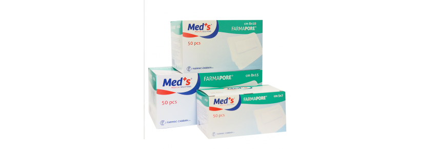 Sterile adhesive medicine