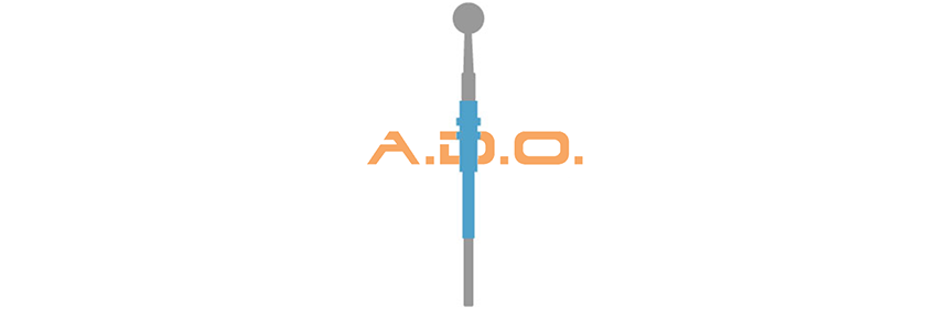 Électrode sphère courte - Ø 5 mm
