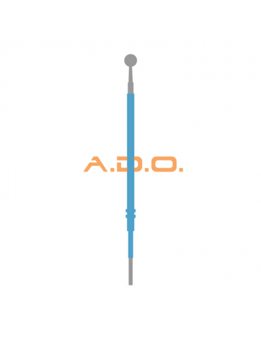 Long spherical electrode - Ø 5 mm.