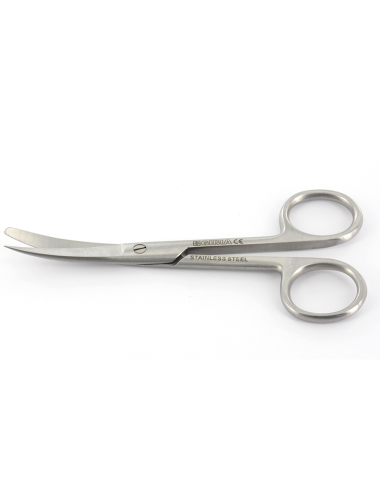 Ciseaux courbes à pointes alternées - 14,5 cm