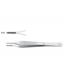 Chirurgische Pinzetten Adson 1X2 Zähne - 12 cm