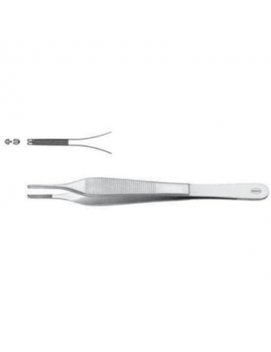 Chirurgische Pinzetten Adson 1X2 Zähne - 12 cm