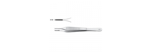 Chirurgische Pinzetten Adson 1X2 Zähne - 12 cm