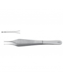 Chirurgische Pinzette Micro Adson 1X2 Zähne - 12 cm