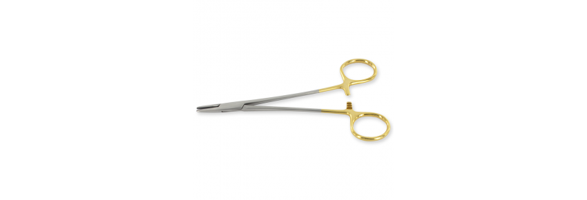 Crile Wood Needle Holder CT - 18 cm