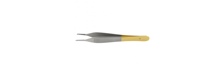 Adson-Pinzette CT 1X2 Zähne - 12 cm