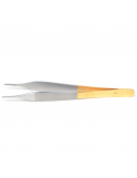 Pinzette Micro Adson CT 1X2 Zähne - 12 cm