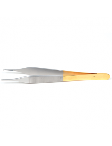 Pinces Micro Adson CT 1X2 dents - 12 cm