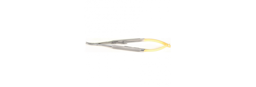 Barraquer Micro CT Needle Holder - 13 cm