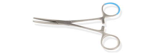Sterile Hemostatic Forceps Pean - Curved - 14 cm (pack of 5 pcs.)