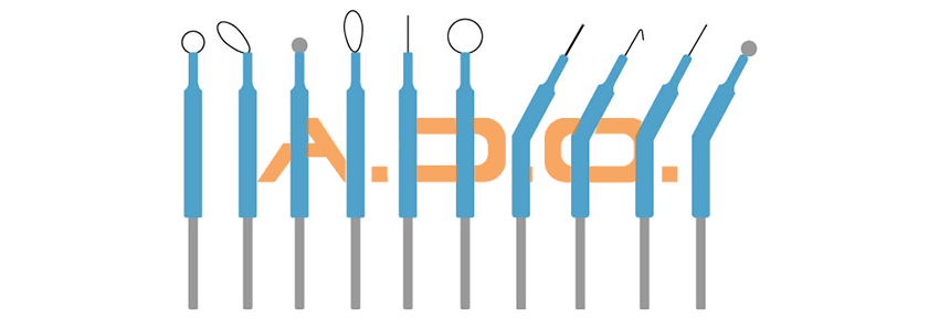 Assorted electrode kit - 5 cm