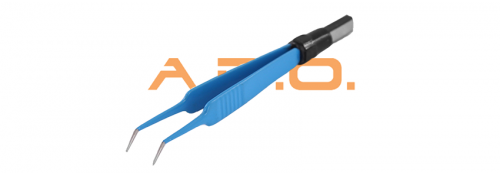 Curved Bipolar Forceps - 11.5 cm