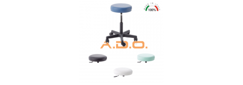 PP Base Stool - Screw Elevation