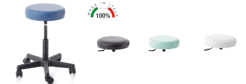 PP Base Stool - Screw Elevation