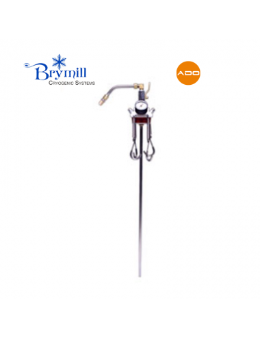 Fixed liquid nitrogen dispenser