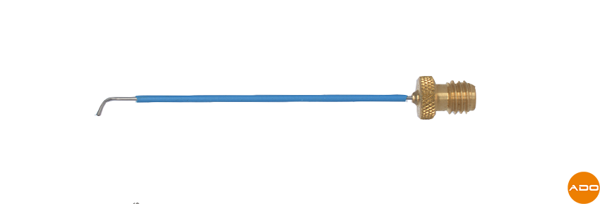 Straight spray needle - 3 inches x 20g for Cry-Ac