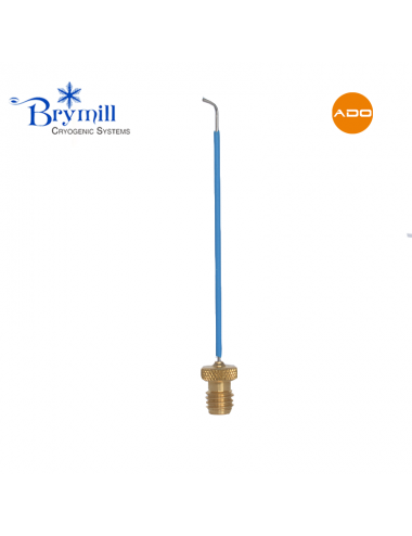 Straight spray needle - 3 inches x 20g for Cry-Ac