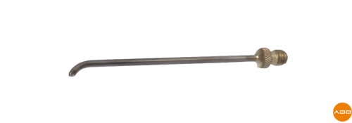 Bent needle spray tip for Cry-Ac