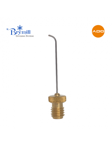 Punta de aguja spray doblada - 1,5 pulgadas x 20g