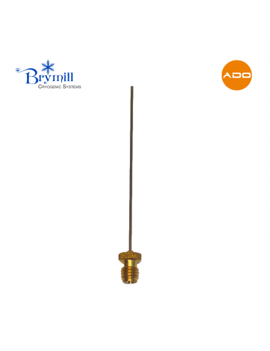 Straight spray needle - 3 inches x 20g for Cry-Ac