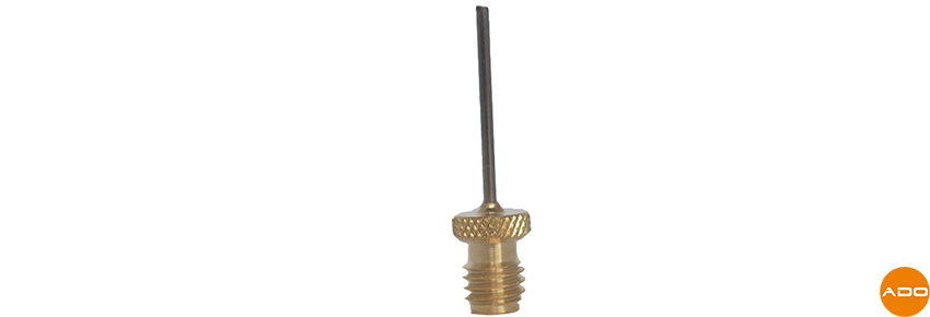 Punta de aguja spray recto - 1 pulgada x 16g para Cry-Ac