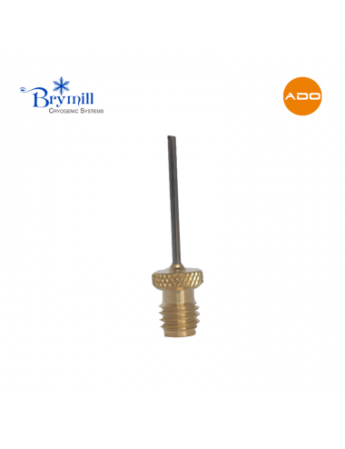Aiguille de pulvérisation droite - 1 pouce x 16g pour Cry-Ac