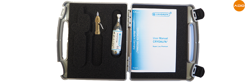 Cryoalfa Lux® im Koffer