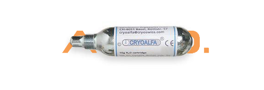 N2O Nachfüllung für Cryoalfa Perfec e Pro - 16 g.