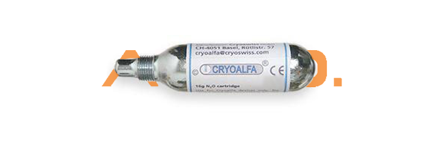 Ricarica N2O per Cryoalfa Perfec e Pro - 16 g.