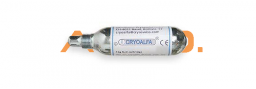 Recarga N2O para Cryoalfa Perfec y Pro - 16 g.