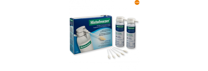 Histofreezer® - Mix Maxi - 2 flaconi 80ml + 24 applicatori 2mm + 36 applicatori 5mm