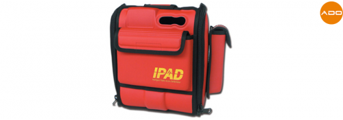 I-PAD defibrillator transport bag