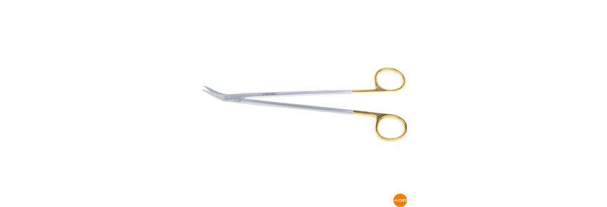Debakey Potts Smith Scissors 45° Angle C.T. - 19 cm