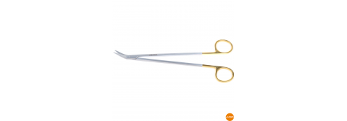 Debakey Potts Smith Scissors 45° Angle C.T. - 19 cm