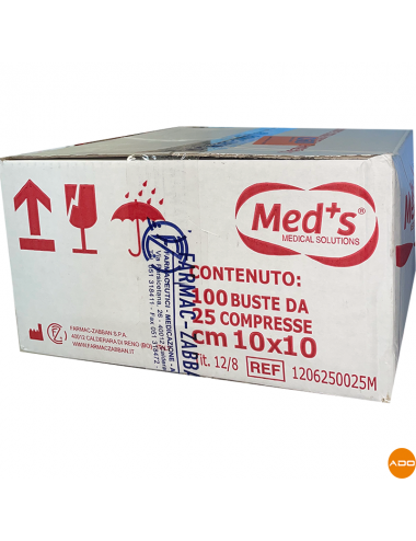 Sterile cotton gauze - 25 layers