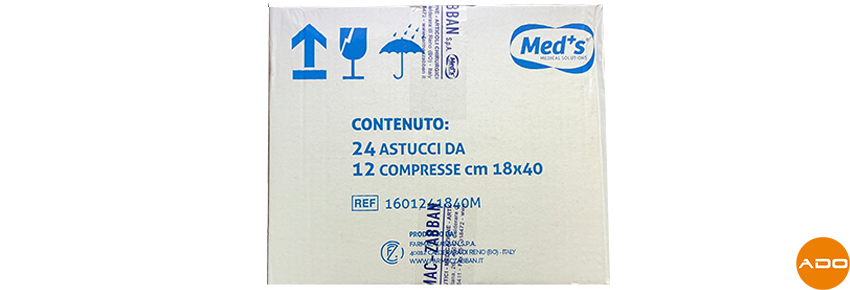 Sterile TNT-Verbandsmaterial - 18 x 40