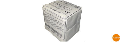 Cotton laparotomy gauze - With barium thread