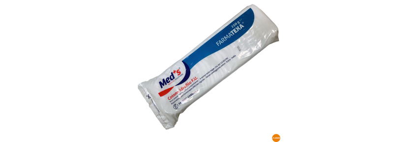 Hydrophiles Baumwollmaterial - 250 g.