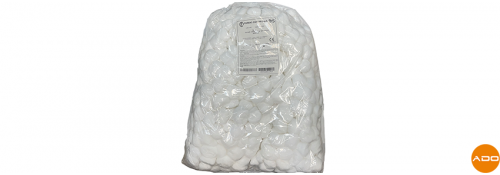 Hydrophilic cotton balls - 1 kg.