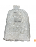 Hydrophilic cotton balls - 1 kg.