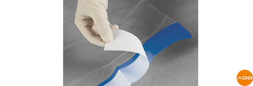 Surgical incision drape - 60 x 52 cm.