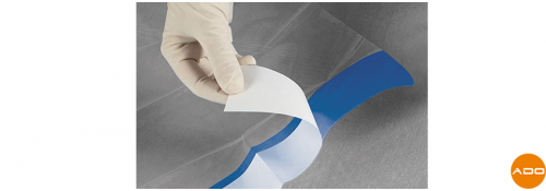 Surgical incision drape - 60 x 52 cm.